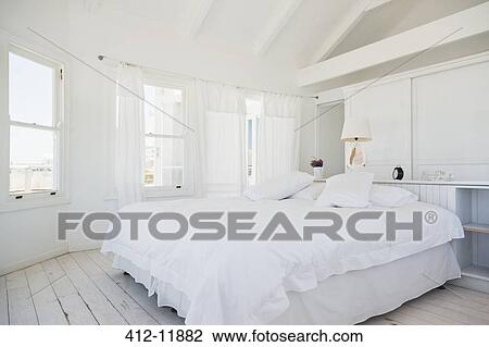 White bedroom View Large Photo Image Stock Image - White bedroom. Fotosearch