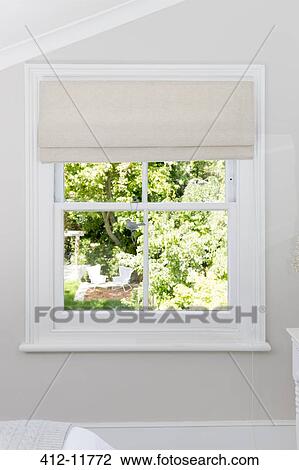 Window overlooking garden View Large Photo Image Stock Image - Window overlooking garden. Fotosearch