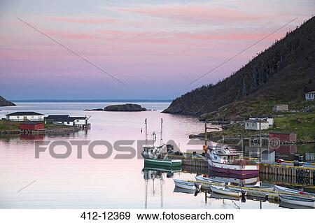 Boats mooring in calm bay View Large Photo Image Stock Photo - Boats mooring in calm bay. Fotosearch