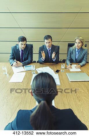 Business people talking in meeting View Large Photo Image Stock Image - Business people talking in meeting. Fotosearch