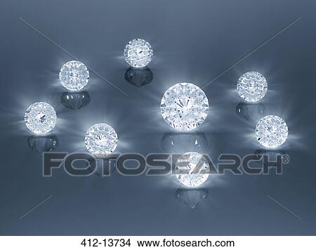 Close up of diamonds View Large Photo Image Picture - Close up of diamonds. Fotosearch