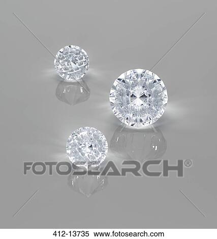 Stock Photography - Close up of diamonds. Fotosearch