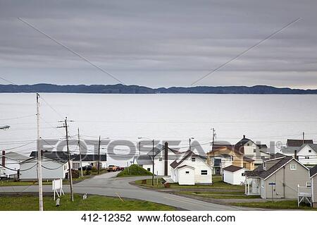 Village along ocean View Large Photo Image Stock Image - Village along ocean. Fotosearch
