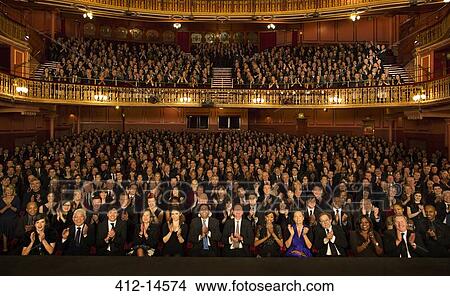 Audience applauding in theater View Large Photo Image Picture - Audience applauding in theater. Fotosearch