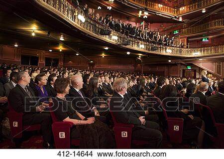 Audience watching performance in theater View Large Photo Image Picture - Audience watching performance in theater. Fotosearch