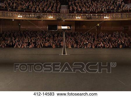 Podium on stage in theater View Large Photo Image Stock Image - Podium on stage in theater. Fotosearch