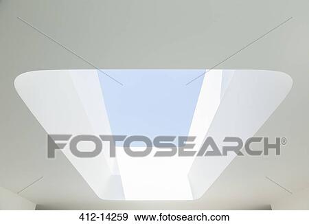 Stock Photo - Skylight in modern house. Fotosearch