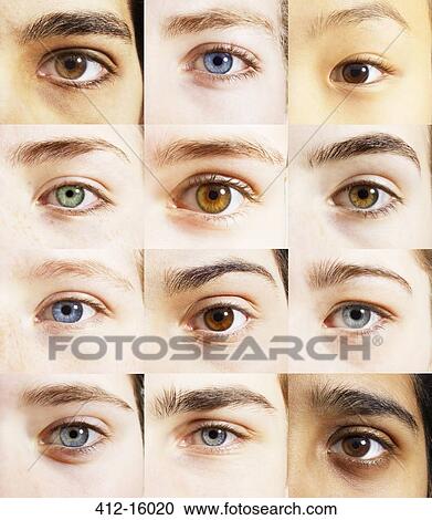 Extreme close up of digital composite of eyes View Large Photo Image Stock Image - Extreme close up of digital composite of eyes. Fotosearch