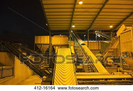 Illuminated granary at night View Large Photo Image Picture - Illuminated granary at night. Fotosearch
