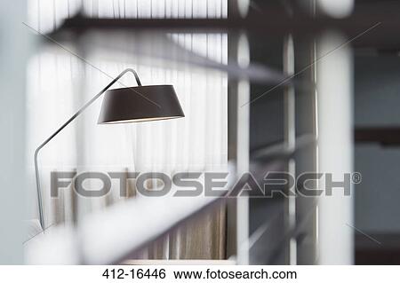 Lamp in living room View Large Photo Image Stock Photograph - Lamp in living room. Fotosearch