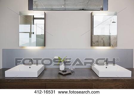 Stock Image - Modern bathroom. Fotosearch