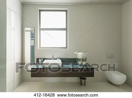 Modern bathroom View Large Photo Image Stock Photo - Modern bathroom. Fotosearch