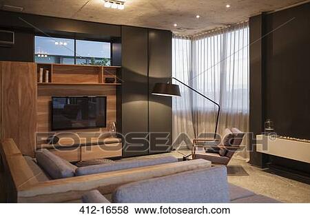 Stock Photo - Modern living room. Fotosearch