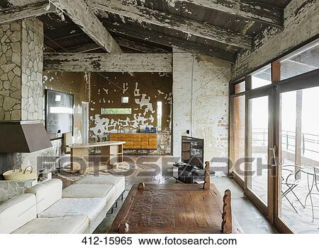 Rustic luxury living room View Large Photo Image Stock Photography - Rustic luxury living room. Fotosearch