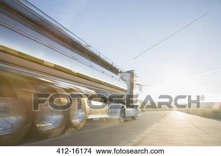 Stainless steel milk tanker on the road View Large Photo Image Picture - Stainless steel milk tanker on the road. Fotosearch