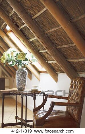 Bouquet in vase in luxury attic View Large Photo Image Stock Photo - Bouquet in vase in luxury attic. Fotosearch