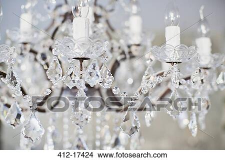 Crystal chandelier View Large Photo Image Picture - Crystal chandelier. Fotosearch