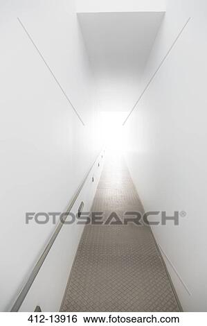 Light in doorway at end of ramp View Large Photo Image Stock Photograph - Light in doorway at end of ramp. Fotosearch