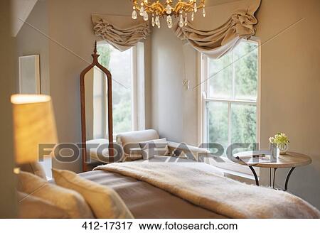 Luxury bedroom View Large Photo Image Stock Photo - Luxury bedroom. Fotosearch