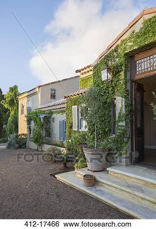 Luxury villa below mountain View Large Photo Image Stock Photograph - Luxury villa below mountain. Fotosearch