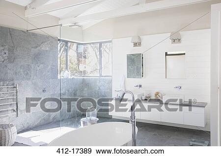 Modern bathroom View Large Photo Image Stock Photo - Modern bathroom. Fotosearch