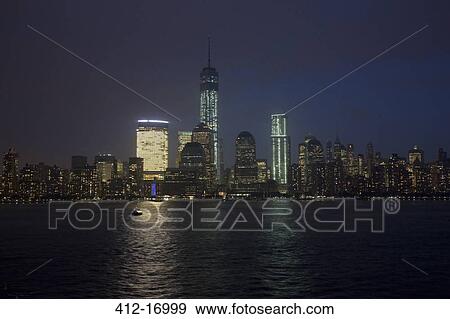 Stock Photo - New York City skyline, New York, United States. Fotosearch