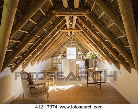 Picture - Sunny luxury attic. Fotosearch