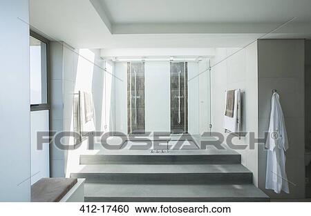 Sunny modern bathroom View Large Photo Image Stock Image - Sunny modern bathroom. Fotosearch