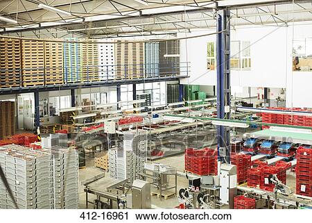 View of food processing plant View Large Photo Image Stock Image - View of food processing plant. Fotosearch