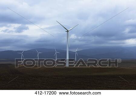 Wind farm in valley, Andaluca, Spain View Large Photo Image Stock Image - Wind farm in valley, Andaluca, Spain. Fotosearch