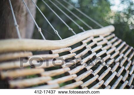 Wooden hammock View Large Photo Image Stock Photo - Wooden hammock. Fotosearch