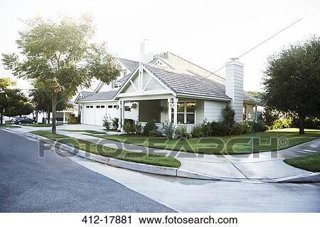 House and yard View Large Photo Image Stock Image - House and yard. Fotosearch