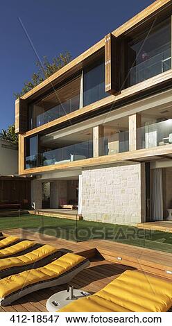 Stock Photo - Modern house. Fotosearch
