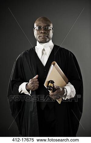 Portrait of confident judge View Large Photo Image Stock Photography - Portrait of confident judge. Fotosearch