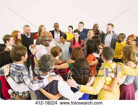 Business people in huddle View Large Photo Image Picture - Business people in huddle. Fotosearch