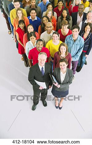 Portrait of confident business people View Large Photo Image Picture - Portrait of confident business people. Fotosearch