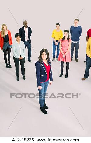 Portrait of confident businesswoman View Large Photo Image Stock Photography - Portrait of confident businesswoman. Fotosearch