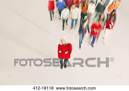 Portrait of confident woman View Large Photo Image Stock Photo - Portrait of confident woman. Fotosearch