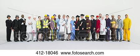 Portrait of diverse workers View Large Photo Image Stock Photograph - Portrait of diverse workers. Fotosearch