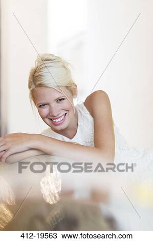 Smiling woman View Large Photo Image Stock Image - Smiling woman. Fotosearch