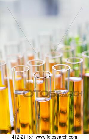 Close up of rack of test tubes with solution View Large Photo Image Stock Photo - Close up of rack of test tubes with solution. Fotosearch