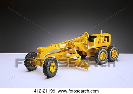 Model of road grader on pedestal View Large Photo Image Stock Photography - Model of road grader on pedestal. Fotosearch