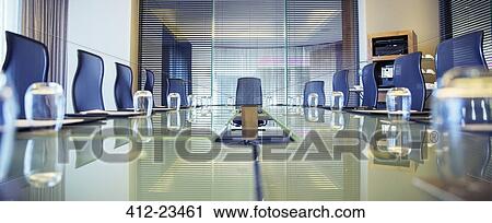 Empty conference room View Large Photo Image Stock Image - Empty conference room. Fotosearch