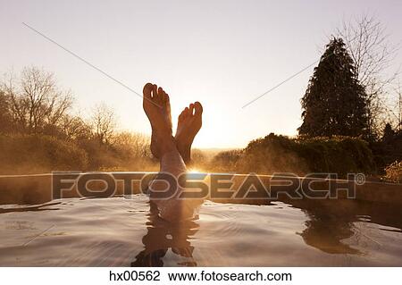Man’s feet raised out of pool View Large Photo Image Stock Image - Man’s feet raised out of pool. Fotosearch