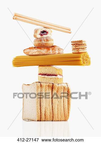 Carbohydrates balancing View Large Photo Image Stock Photo - Carbohydrates balancing. Fotosearch