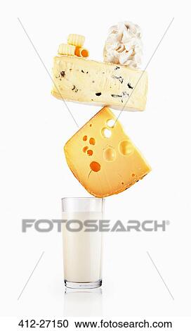 Milk and cheese balancing View Large Photo Image Stock Image - Milk and cheese balancing. Fotosearch