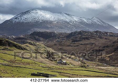 Scenic landscape and mountain view, Scotland View Large Photo Image Picture - Scenic landscape and mountain view, Scotland. Fotosearch