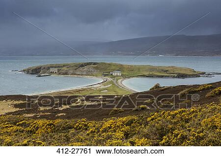 Scenic view of Badcall Bay, Sutherland, Scotland View Large Photo Image Stock Image - Scenic view of Badcall Bay, Sutherland, Scotland. Fotosearch