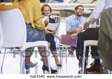 Business people meeting in circle View Large Photo Image Stock Photography - Business people meeting in circle. Fotosearch