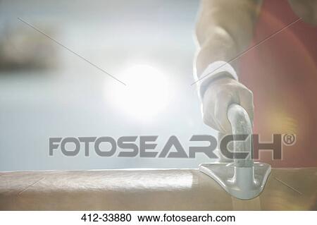 Close up hand of male gymnast on pommel horse View Large Photo Image Stock Image - Close up hand of male gymnast on pommel horse. Fotosearch